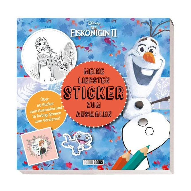 Panini Die Eiskönigin 2 - Meine Liebsten Sticker Zum Ausmalen 1 Panini Die Eiskönigin 2 - Meine Liebsten Sticker Zum Ausmalen