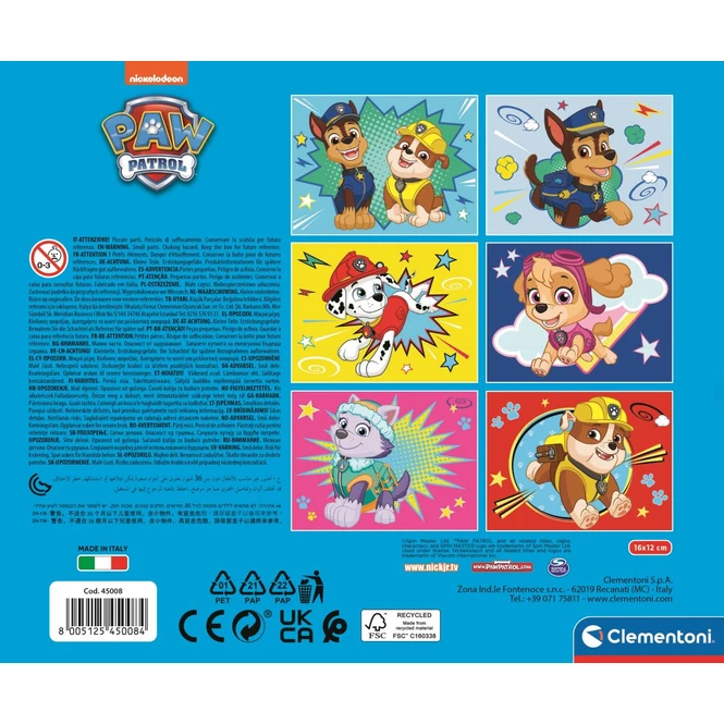 Clementoni Paw Patrol - Würfelpuzzle - 12 Teile 2 Clementoni Paw Patrol - Würfelpuzzle - 12 Teile – Bild 2