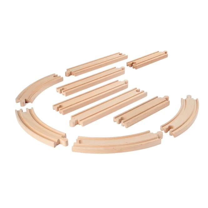 Eichhorn Schienenset - 10 Tlg. 3 Eichhorn Schienenset - 10 Tlg. – Bild 3