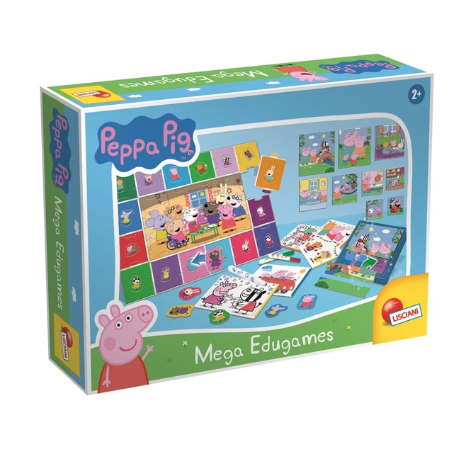 Lisciani Peppa Wutz - Mega Edugames - Lernspiele 1 Lisciani Peppa Wutz - Mega Edugames - Lernspiele