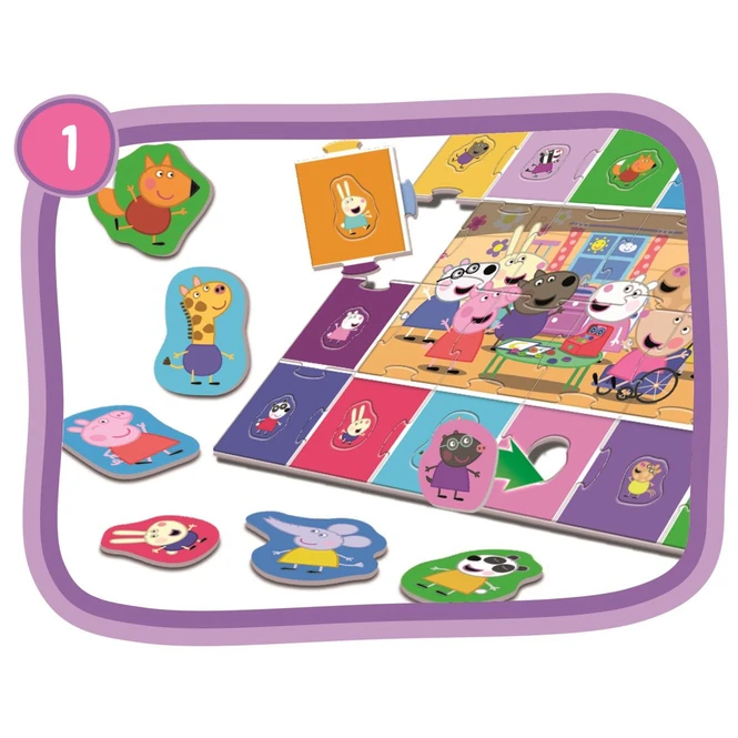 Lisciani Peppa Wutz - Mega Edugames - Lernspiele 2 Lisciani Peppa Wutz - Mega Edugames - Lernspiele – Bild 2