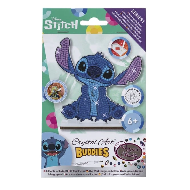 Disney Prinzessin - Crystal Art Buddies - Steckfigur Stitch 2 Disney Prinzessin - Crystal Art Buddies - Steckfigur Stitch – Bild 2