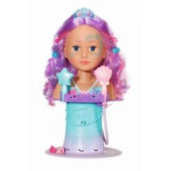 Zapf Creation BABY Born - Sister - Stylingkopf Meerjungfrau 9 Zapf Creation BABY Born - Sister - Stylingkopf Meerjungfrau -Kinderspielzeug Verkauf 245392 4001167835364 zapf babyborn sister styling head 03