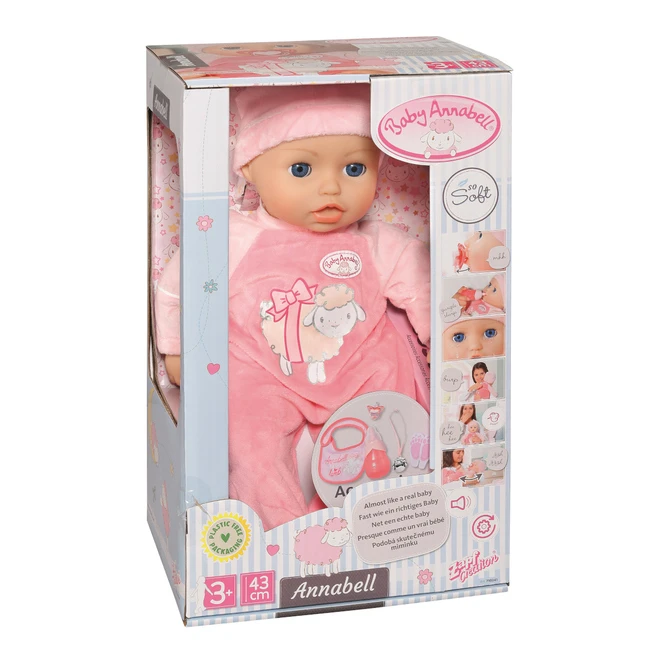 Zapf Creation Baby Annabell - Puppe - 43 Cm 2 Zapf Creation Baby Annabell - Puppe - 43 Cm – Bild 2