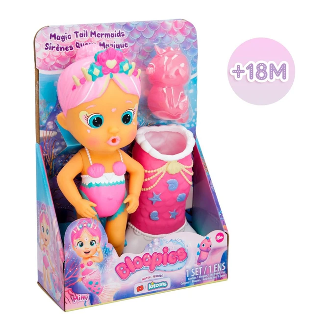 IMC TOYS Bloopies Mermaids - Mimi - Badepuppe 5 IMC TOYS Bloopies Mermaids - Mimi - Badepuppe – Bild 5