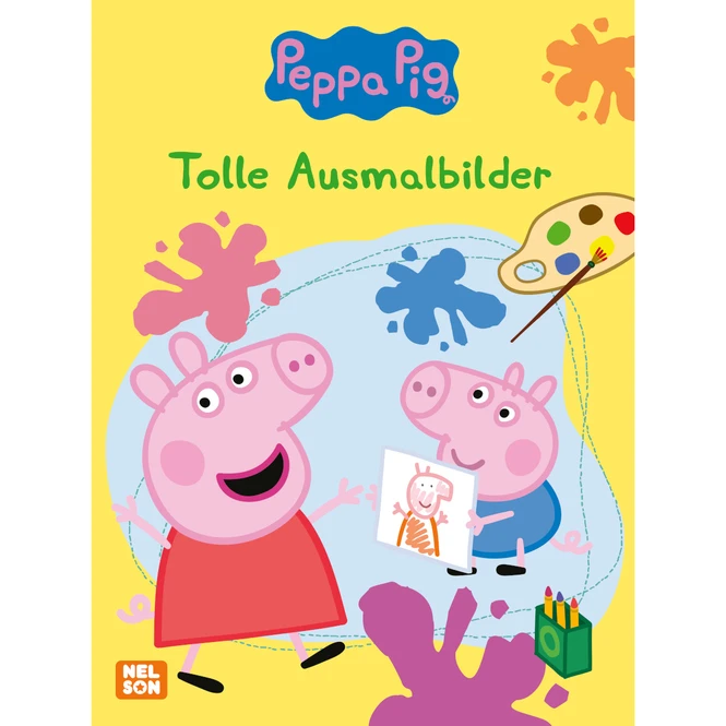 Peppa Wutz - Tolle Ausmalbilder 1 Peppa Wutz - Tolle Ausmalbilder