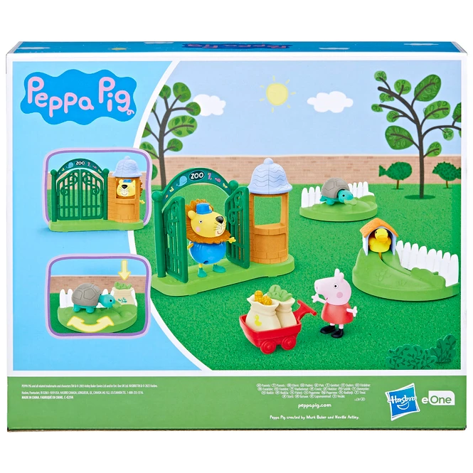 Hasbro Peppa Wutz - Spielset - Peppa Besucht Den Zoo 2 Hasbro Peppa Wutz - Spielset - Peppa Besucht Den Zoo – Bild 2