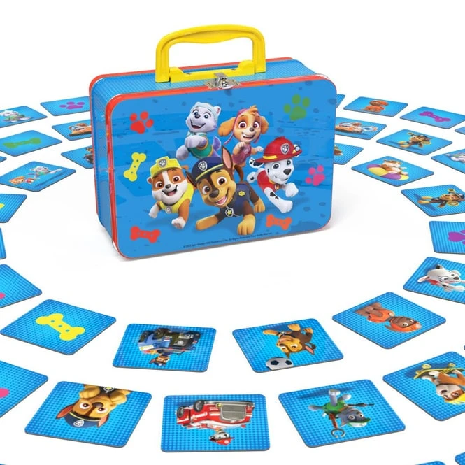 SPIN MASTER Paw Patrol - Memo Match Spiel - In Mini-Metallkoffer 3 SPIN MASTER Paw Patrol - Memo Match Spiel - In Mini-Metallkoffer – Bild 3