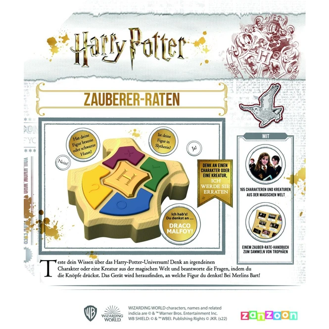 ASMODEE Harry Potter - Zauberer-Raten 2 ASMODEE Harry Potter - Zauberer-Raten – Bild 2