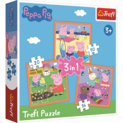 Trefl Peppa Wutz - Puzzle - 3 In 1