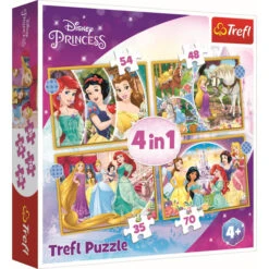 Trefl Disney Princess - Puzzle - 4 In 1