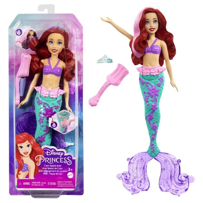 MATTEL Disney Princess - Modepuppe - Arielle - Farbwechsel 6 MATTEL Disney Princess - Modepuppe - Arielle - Farbwechsel – Bild 6