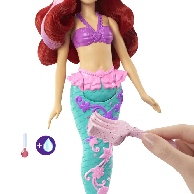 MATTEL Disney Princess - Modepuppe - Arielle - Farbwechsel 4 MATTEL Disney Princess - Modepuppe - Arielle - Farbwechsel – Bild 4