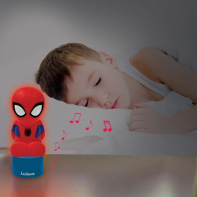 LEXIBOOK Spider-Man LED-Nachtlicht Mit Lautsprecher 1 LEXIBOOK Spider-Man LED-Nachtlicht Mit Lautsprecher