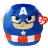 Marvel - Ty Squishy Beanies - Plüsch Kissen Captain America - Ca. 31 Cm