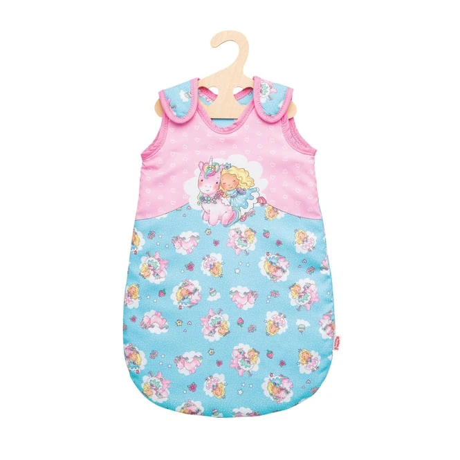 Puppen Schlafsack Einhorn Und Fee - Größe 35-45 Cm 1 Puppen Schlafsack Einhorn Und Fee - Größe 35-45 Cm