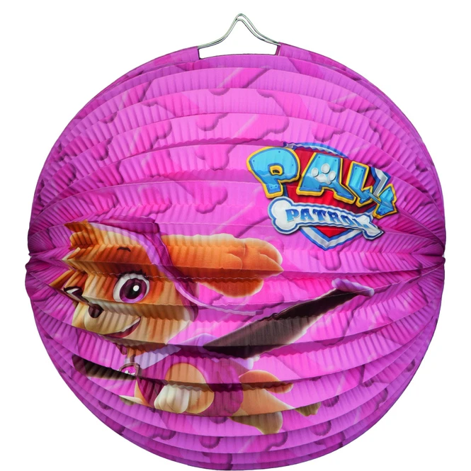 Paw Patrol - Laterne - Aus Papier - Ø = 25 Cm - Skye 2 Paw Patrol - Laterne - Aus Papier - Ø = 25 Cm - Skye – Bild 2