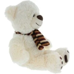 Besttoy - Plüsch-Bär Mit Schal - Weiß - Ca. 30 Cm 5 Besttoy - Plüsch-Bär Mit Schal - Weiß - Ca. 30 Cm -Kinderspielzeug Verkauf 4016096348892 20989502