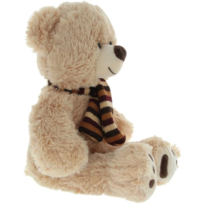 Besttoy - Plüsch-Bär Mit Schal - Beige - Ca. 30 Cm 3 Besttoy - Plüsch-Bär Mit Schal - Beige - Ca. 30 Cm – Bild 3