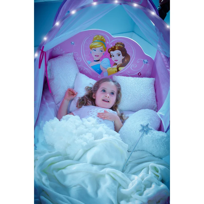 Disney Princess - Kinderbett Im Kutschen-Design Mit Licht - Ca. 70 X 140 Cm 1 Disney Princess - Kinderbett Im Kutschen-Design Mit Licht - Ca. 70 X 140 Cm