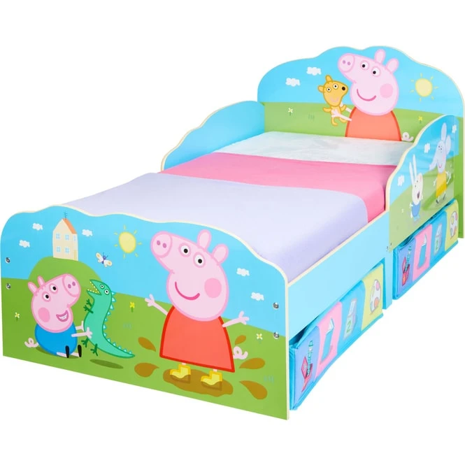 Peppa Wutz - Kinderbett Mit Stauraum - Ca. 70 X 140 Cm 2 Peppa Wutz - Kinderbett Mit Stauraum - Ca. 70 X 140 Cm – Bild 2