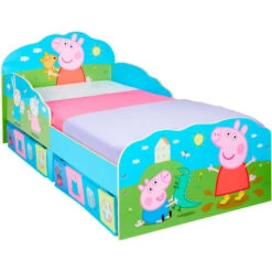 Peppa Wutz - Kinderbett Mit Stauraum - Ca. 70 X 140 Cm 7 Peppa Wutz - Kinderbett Mit Stauraum - Ca. 70 X 140 Cm -Kinderspielzeug Verkauf 5013138666692 2091654