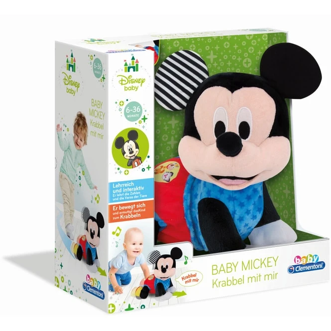 Baby Mickey - Krabbel Mit Mir - Baby Clementoni 1 Baby Mickey - Krabbel Mit Mir - Baby Clementoni
