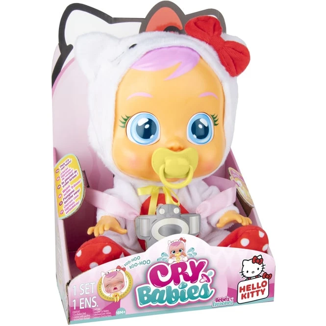 IMC TOYS Cry Babies - Babypuppe - Hello Kitty 1 IMC TOYS Cry Babies - Babypuppe - Hello Kitty