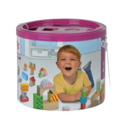 Eichhorn Colour Holzbausteine 50tlg. 8 Eichhorn Colour Holzbausteine 50tlg. -Kinderspielzeug Verkauf 88621 4003046022261 eich color holzbausteine6