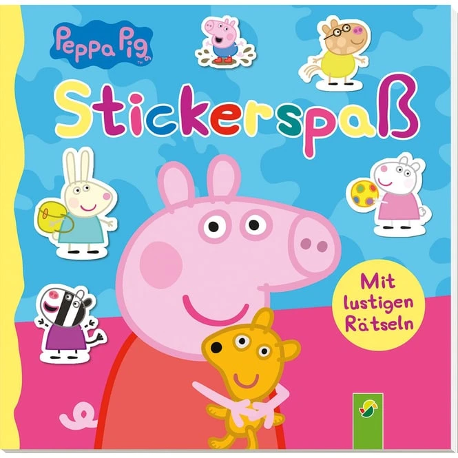 Peppa Wutz - Stickerspaß - Mit Lustigen Rätseln 1 Peppa Wutz - Stickerspaß - Mit Lustigen Rätseln