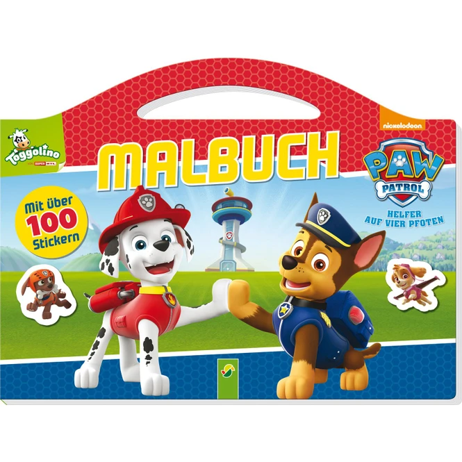 PAW Patrol - Taschenmalbuch - Mit über 100 Stickern 1 PAW Patrol - Taschenmalbuch - Mit über 100 Stickern
