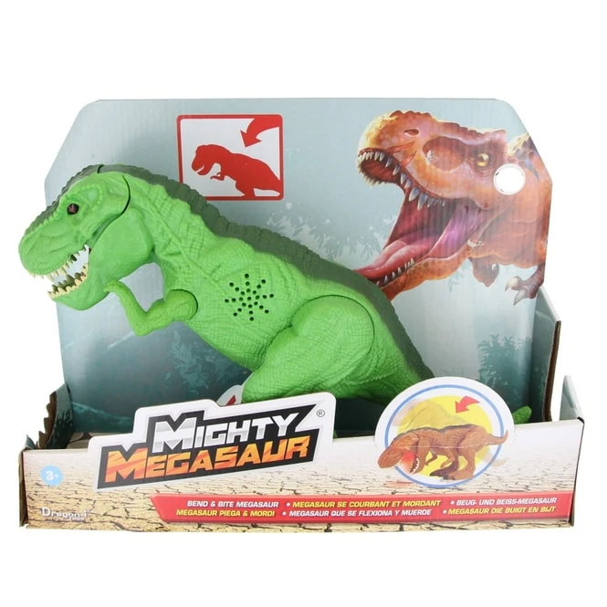 Mighty Megasaur - Bend & Bite T-Rex - Braun Oder Grün 1 Mighty Megasaur - Bend & Bite T-Rex - Braun Oder Grün