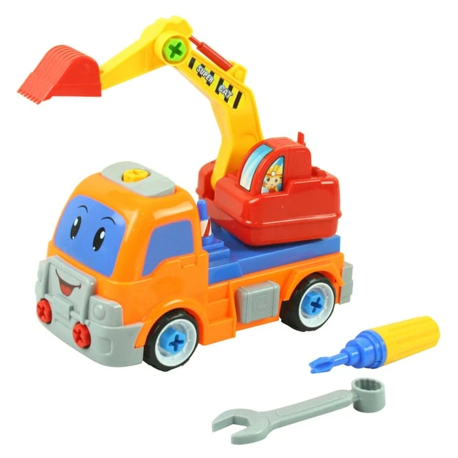 Besttoy - Super Truck Schaufelbagger - Ca. 25 Cm 1 Besttoy - Super Truck Schaufelbagger - Ca. 25 Cm